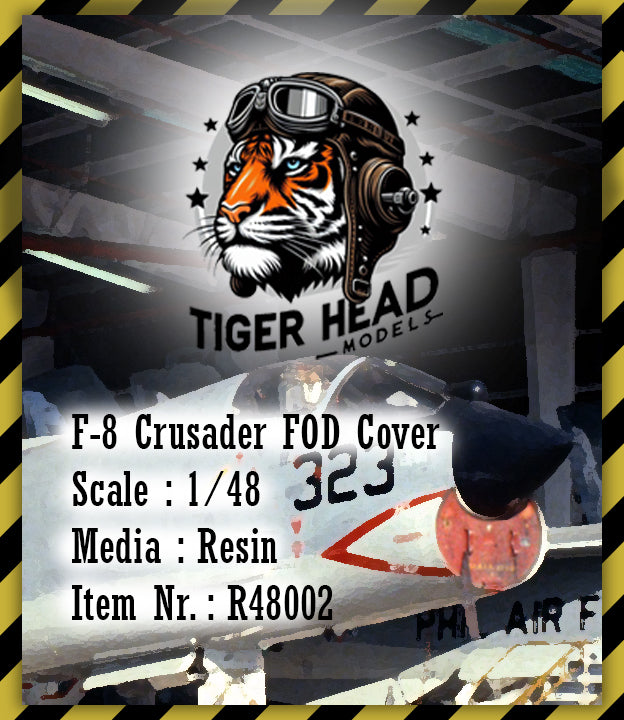 Tigerhead Models THR48002 1:48 Vought F-8E Crusader FOD Cover