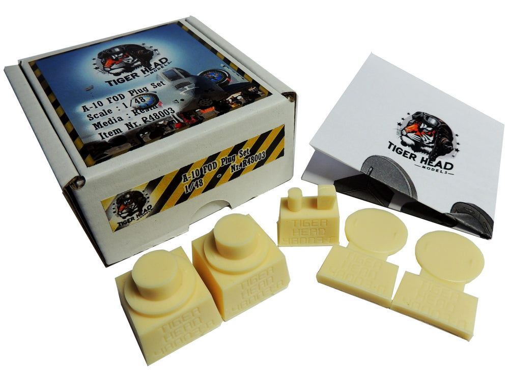 Tigerhead Models THR48003 1:48 Fairchild A-10A FOD Plug Set.