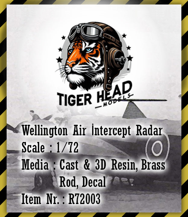 Tigerhead Models THR72003 1:72 Vickers Wellington Air intercepter Radar