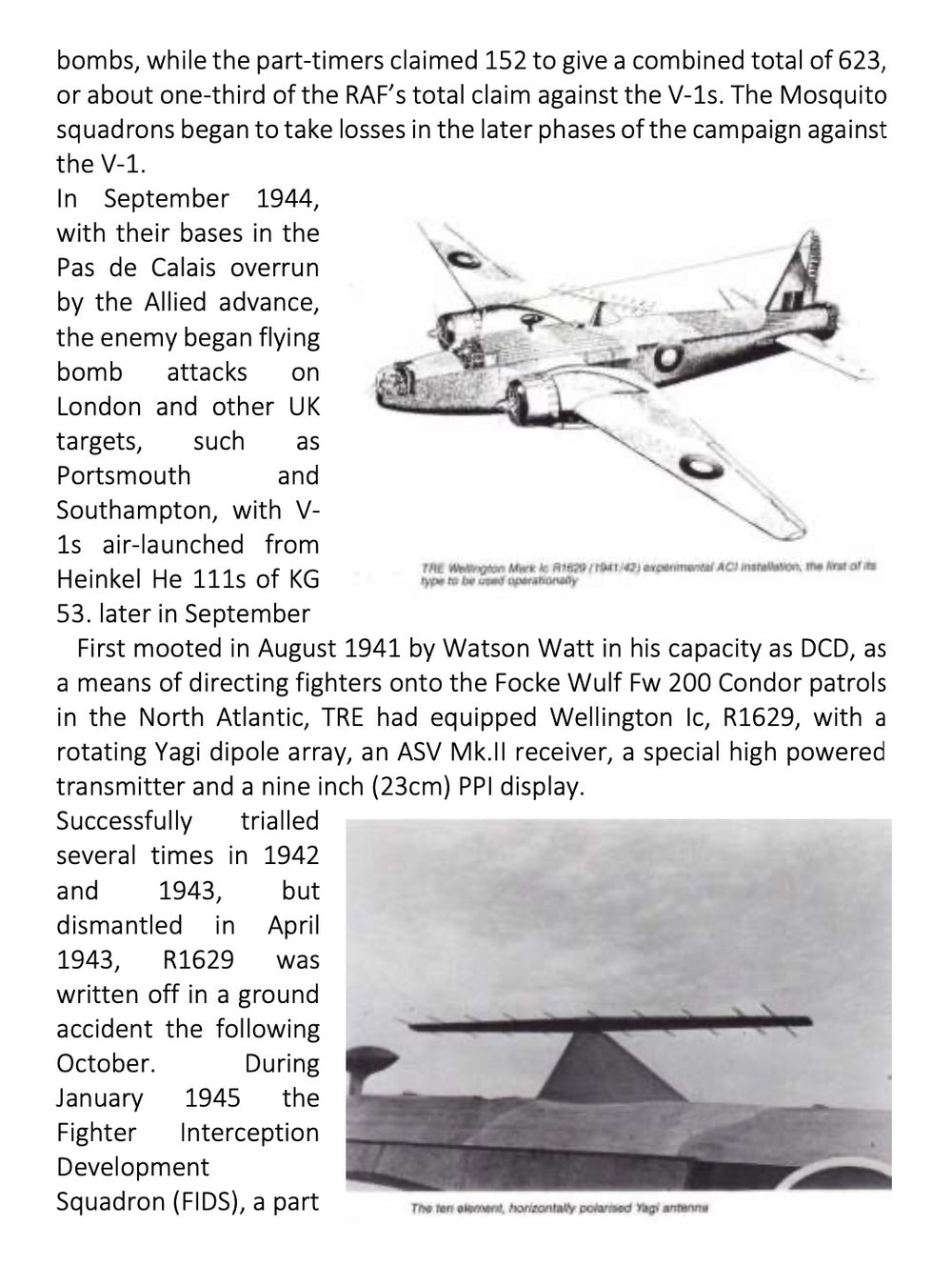 Tigerhead Models THR72003 1:72 Vickers Wellington Air intercepter Radar