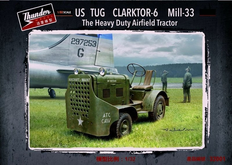 Thunder Models THU32001 1:32 US Tug Clarktor 6 Mill-33
