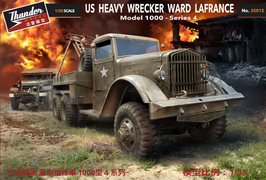 Thunder Models THU35012 1:35 Ward-LaFrance US Heavy Wrecker model 1000 Series 4