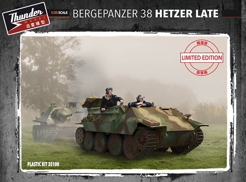 Thunder Models THU35100 1:35 Bergepanzer 38 Hetzer Late Limited Edition