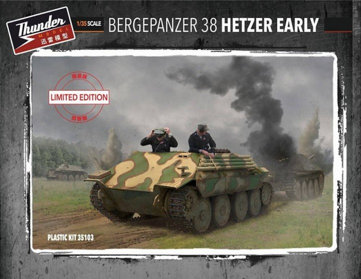 Thunder Models THU35103 Bergepanzer 38 Hetzer Early Ltd Ed 1:35