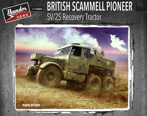 Thunder Models THU35201 1:35 Scammell Pioneer SV2S Recovery Tractor