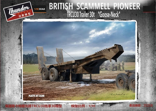 Thunder Models THU35208 1:35 Scammell Pioneer TRCU30 Goose Neck Trailer 30t