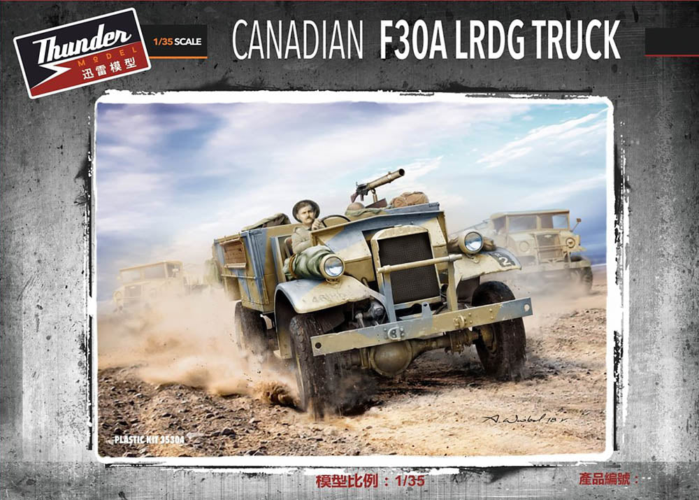 Thunder Models THU35304 1:35 LRDG F30 Patrol truck, standard edition