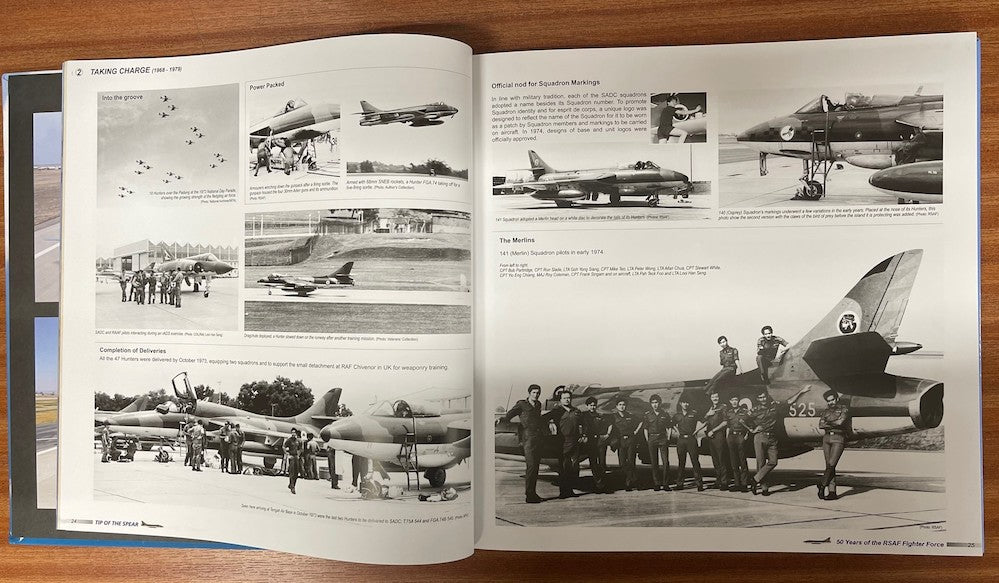 Tip Of The Spear: 50 Years Of RSAF Fighter Force Book