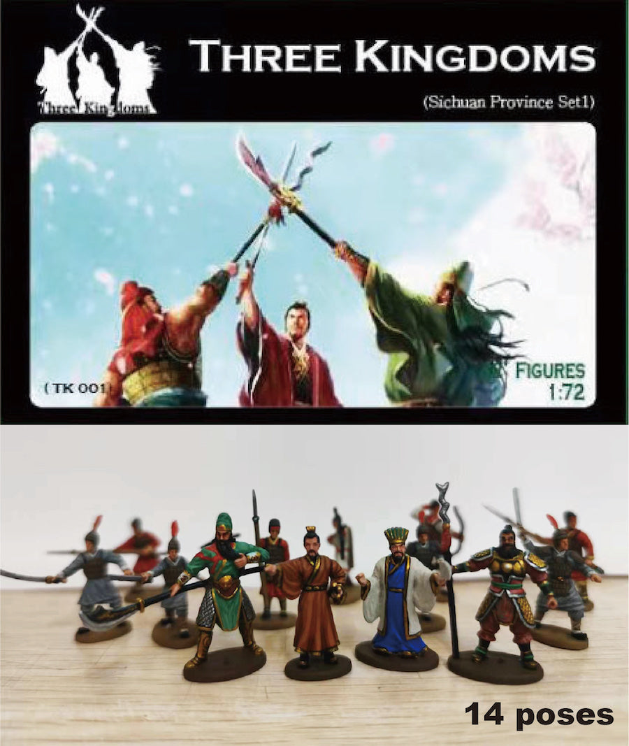Caesar Miniatures TK001 1:72 Three Kingdoms Sichuan Province Set 1