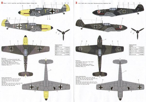 Techmod TM24009 1:24 Messerschmitt Bf-109E-3