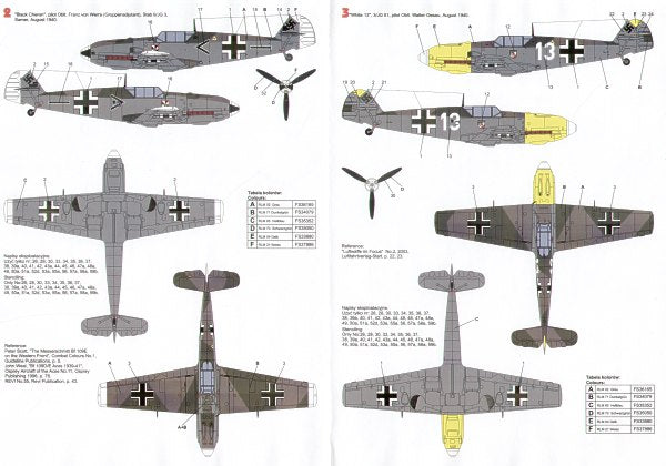 Techmod TM24010 1:24 Messerschmitt Bf-109E-4