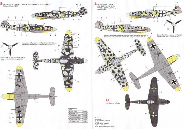 Techmod TM24011 1:24 Messerschmitt Bf-109G-2