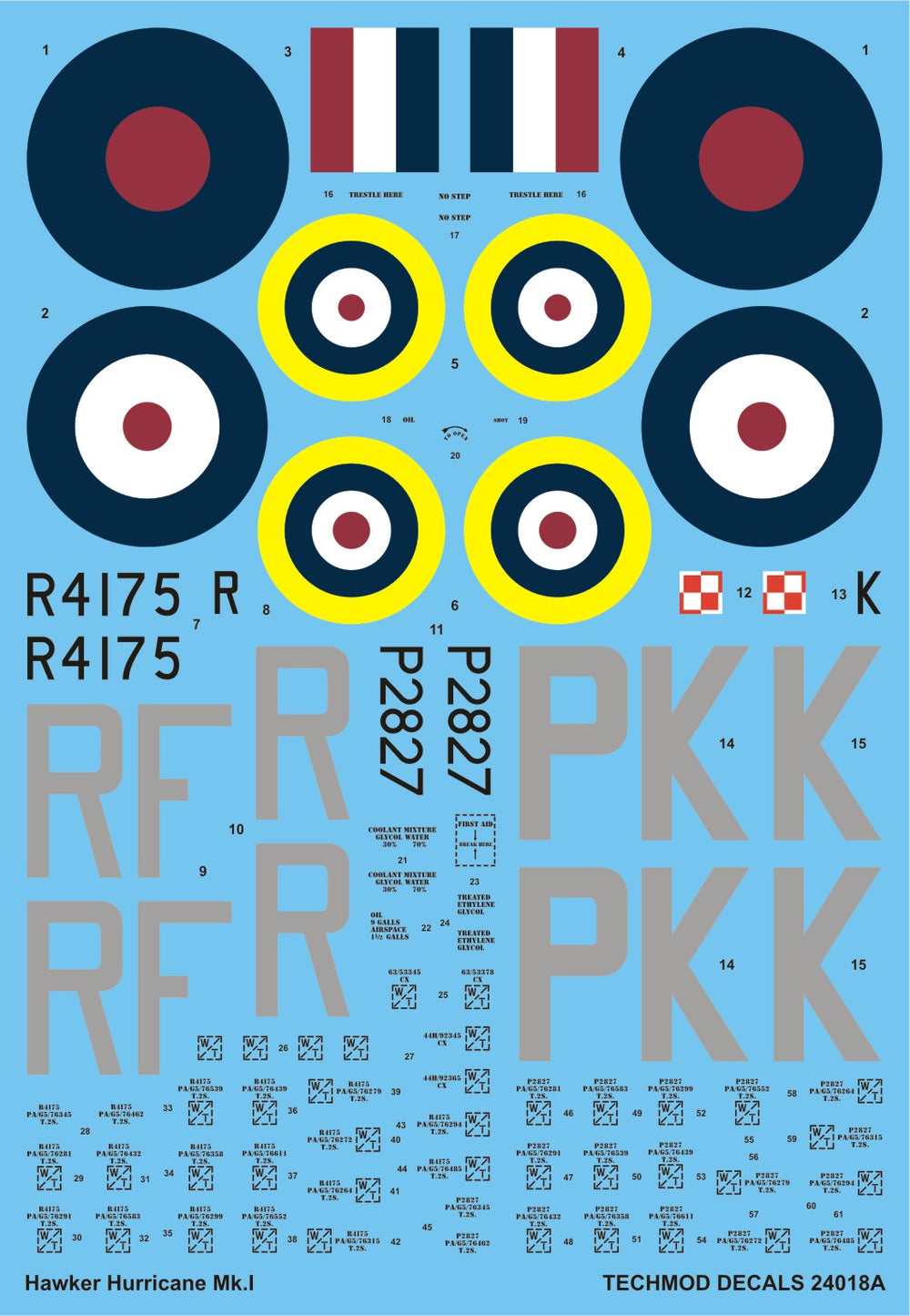 Techmod TM24018 1:24 Hawker Hurricane Mk.Ic