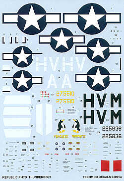 Techmod TM32005 1:32 Republic P-47D Thunderbolt 'Razorback'