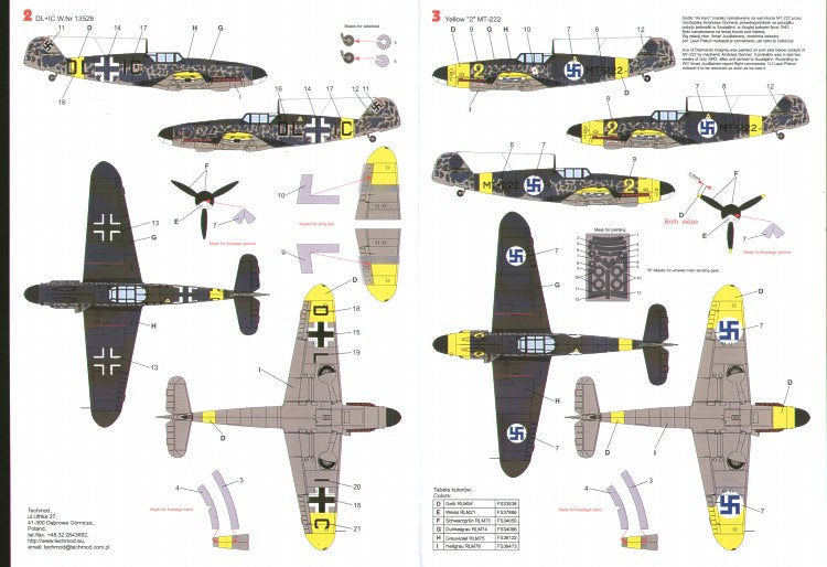 Techmod TM32024 1:32 Messerschmitt Bf-109G-2 in Finnish service