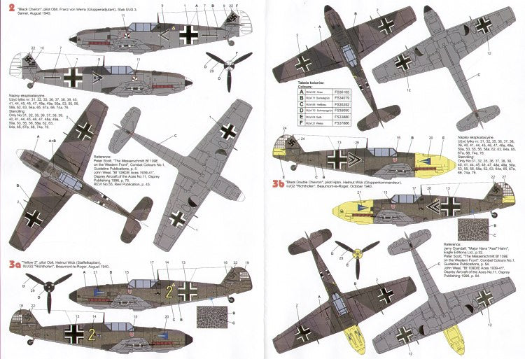 Techmod TM32027 1:32 Messerschmitt Bf-109E-4