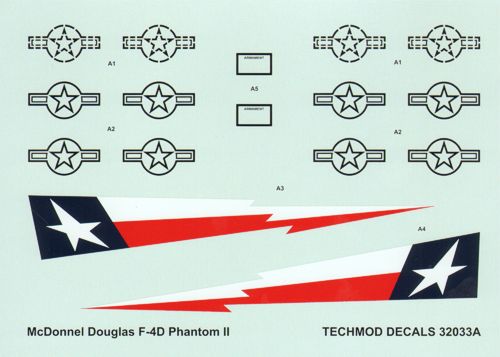 Techmod TM32033 1:32 McDonnell F-4D Phantom II