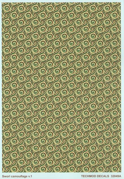 Techmod TM32049 1:32 Sworl camouflage WWI