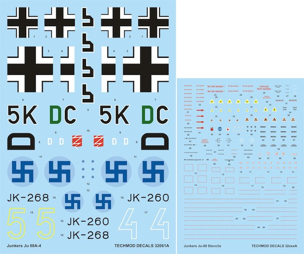Techmod TM32061 1:32 Junkers Ju-88A-4