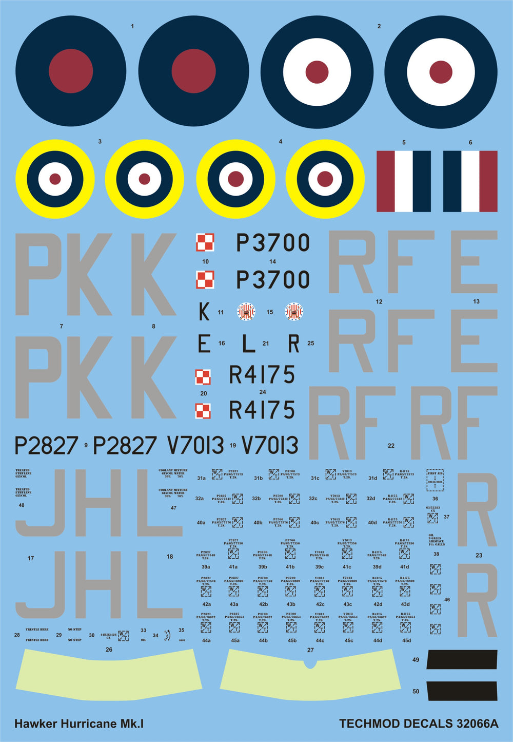 Techmod TM32066 1:32 Hawker Hurricane Mk.I