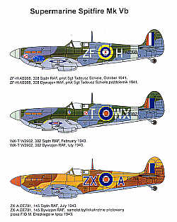 Techmod TM48029 1:48 Supermarine Spitfire Mk.Vb