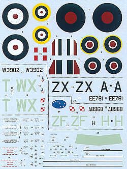 Techmod TM48029 1:48 Supermarine Spitfire Mk.Vb