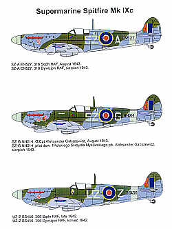 Techmod TM48034 1:48 Supermarine Spitfire Mk.IXc