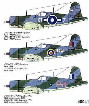 Techmod TM48041 1:48 Vought F4U-1A