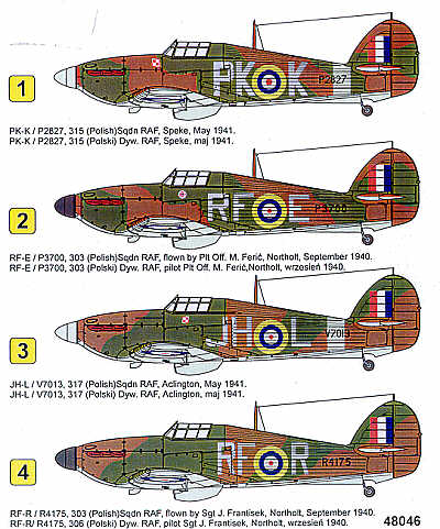 Techmod TM48046 1:48 Hawker Hurricane Mk.I