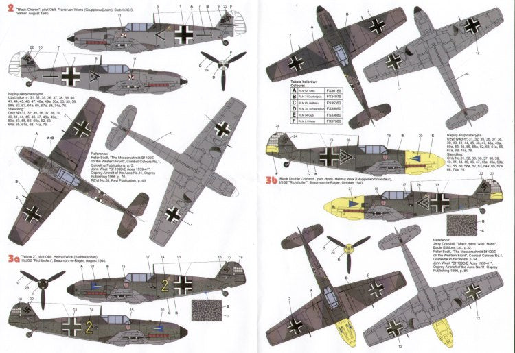 Techmod TM48081 1:48 Messerschmitt Bf-109E-4