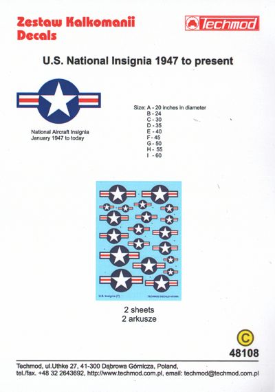 Techmod TM48108 1:48 U.S