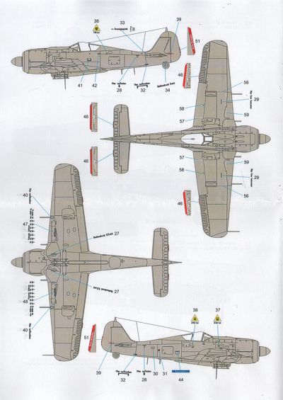 Techmod TM48112 Focke-Wulf Fw-190F-8 Hungary Winter 1944/45 1:48