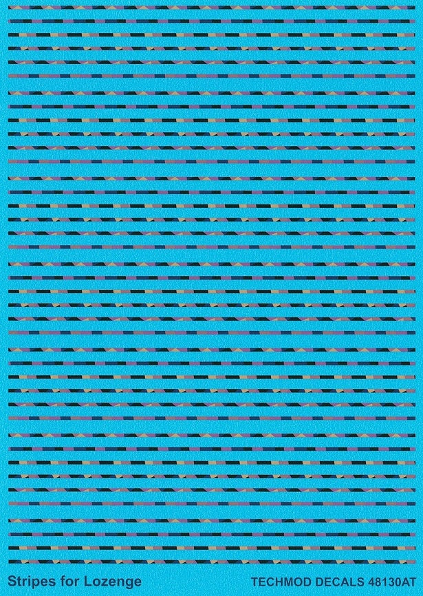 Techmod TM48130 1:48 Stripes for Lozenge schemes