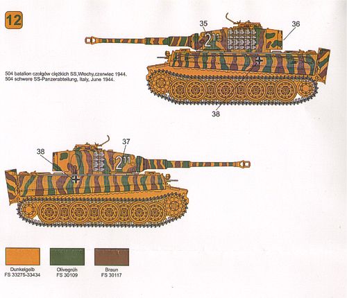 Techmod TM48401 1:48 Pz.Kpfw.VI 'Tiger' Aust