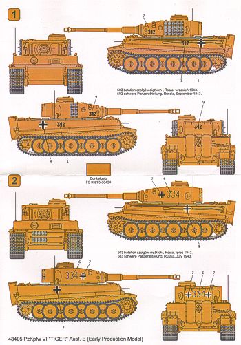 Techmod TM48405 1:48 Pz.Kpfw.VI 'Tiger' Aust