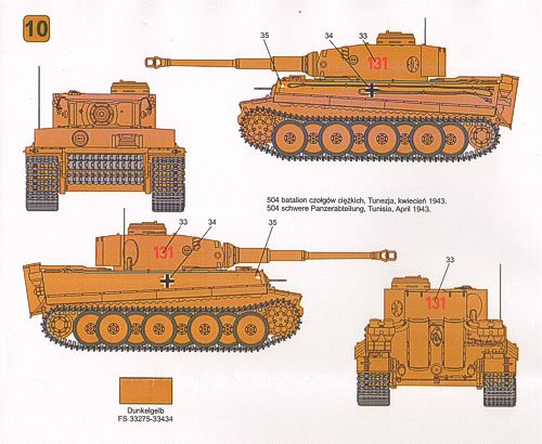 Techmod TM48405 1:48 Pz.Kpfw.VI 'Tiger' Aust