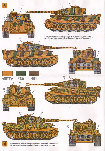 Techmod TM48406 1:48 Pz.Kpfw.VI 'Tiger' Aust