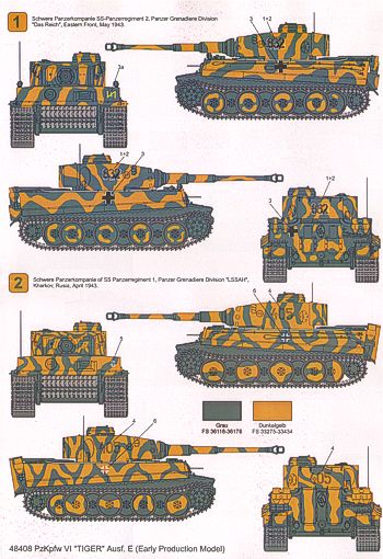 Techmod TM48408 1:48 Pz.Kpfw.VI 'Tiger' Aust