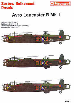 Techmod TM48801 1:48 Avro Lancaster B Mk.I/III