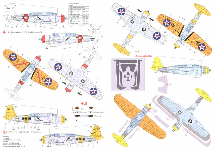 Techmod TM48804 1:48 Vought SB2U Vindicator