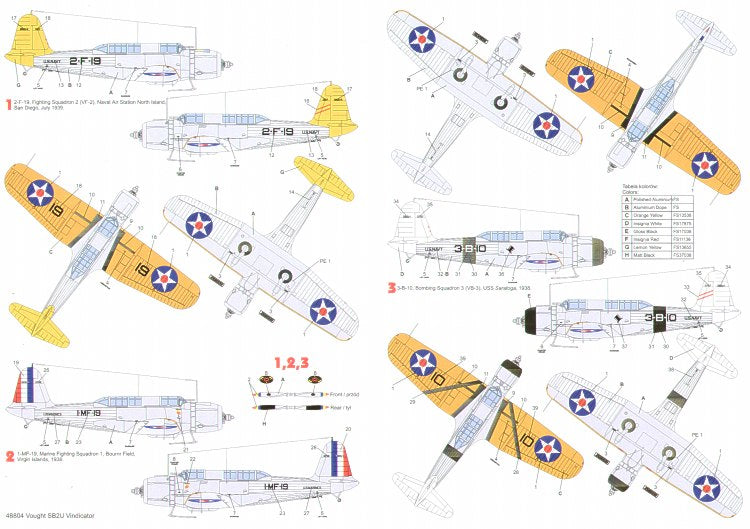 Techmod TM48804 1:48 Vought SB2U Vindicator