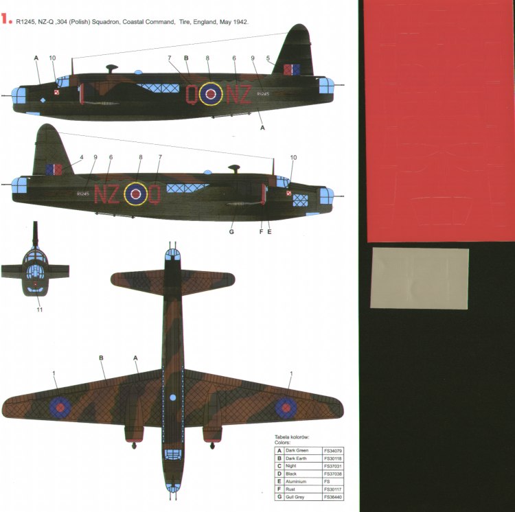 Techmod TM48809 1:48 Vickers Wellington Mk.Ic