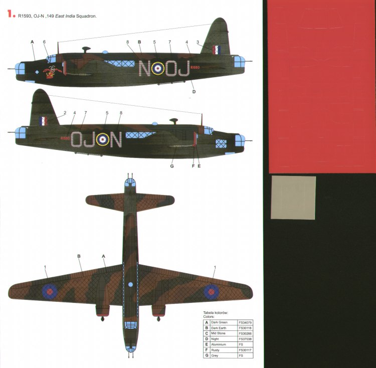 Techmod TM48811 1:48 Vickers Wellington Mk.Ic