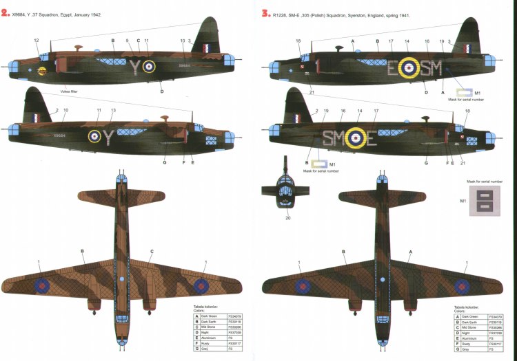 Techmod TM48811 1:48 Vickers Wellington Mk.Ic