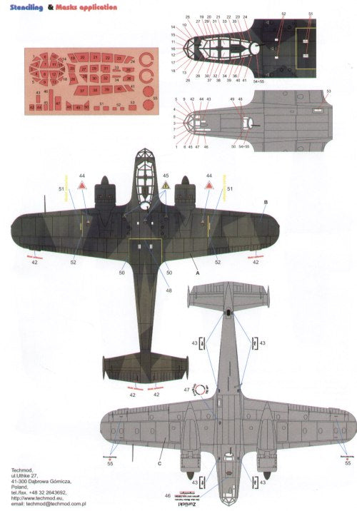 Techmod TM48812 1:48 Dornier Do-17Z