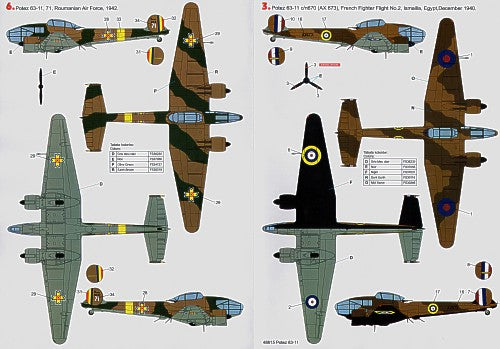 Techmod TM48815 1:48 Potez 63-11