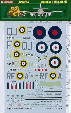 Techmod TM72012 1:72 Supermarine Spitfire Mk.Ib/Mk.IIb