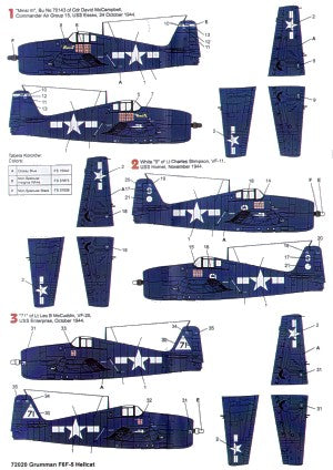 Techmod TM72020 1:72 Grumman F6F-5 Hellcat