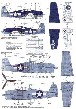 Techmod TM72020 1:72 Grumman F6F-5 Hellcat