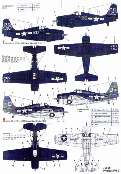 Techmod TM72025 1:72 General-Motors FM-2 Wildcat
